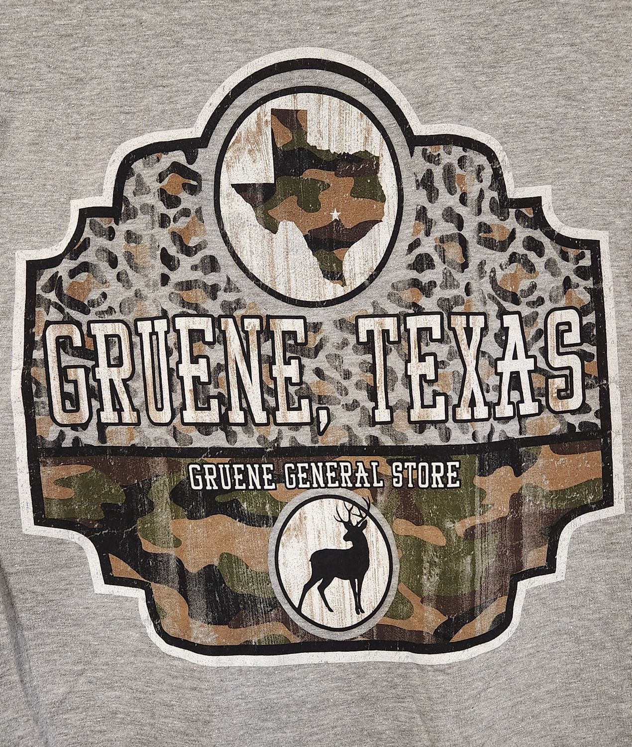 Gruene TX leopard/camo - LG
