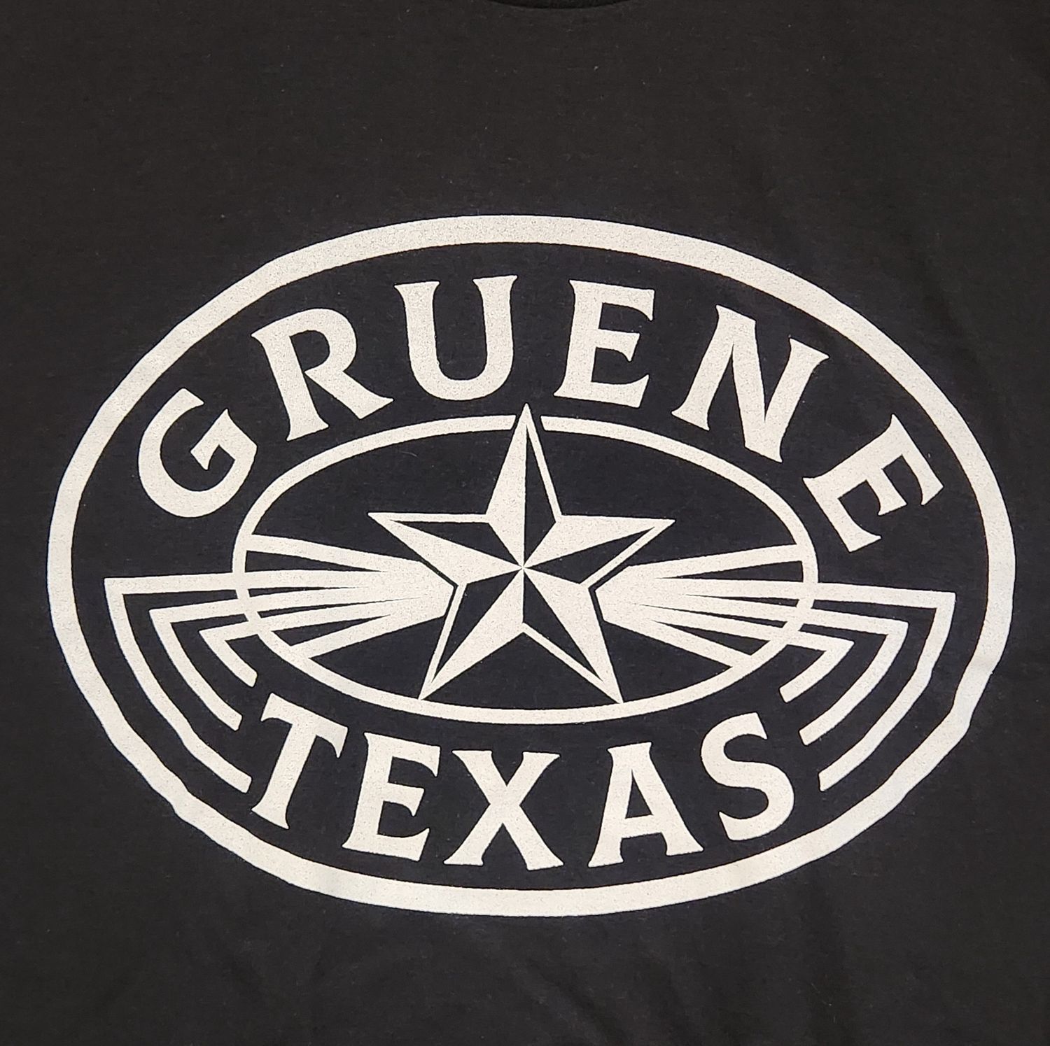 Oval Star Gruene blk - MED