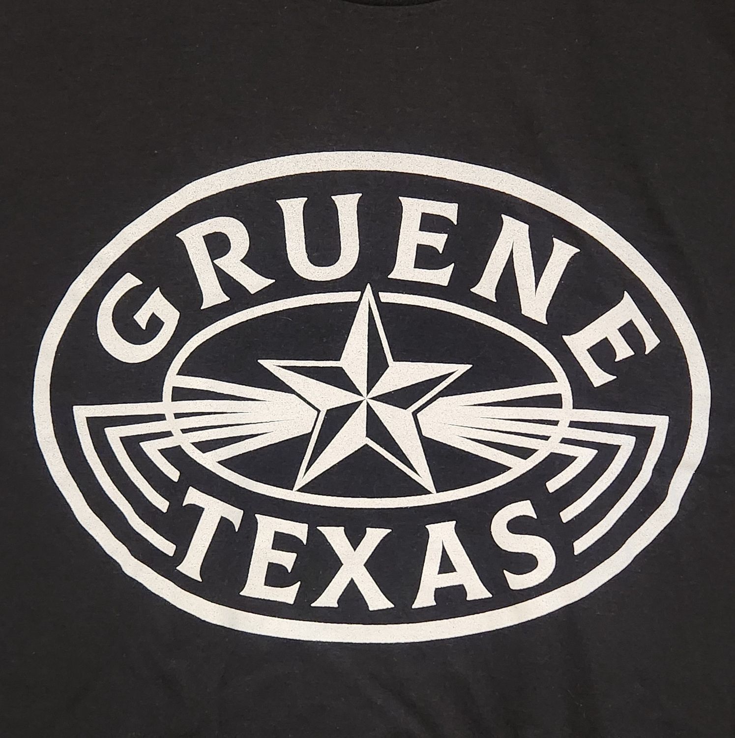 Oval Star Gruene blk - XL