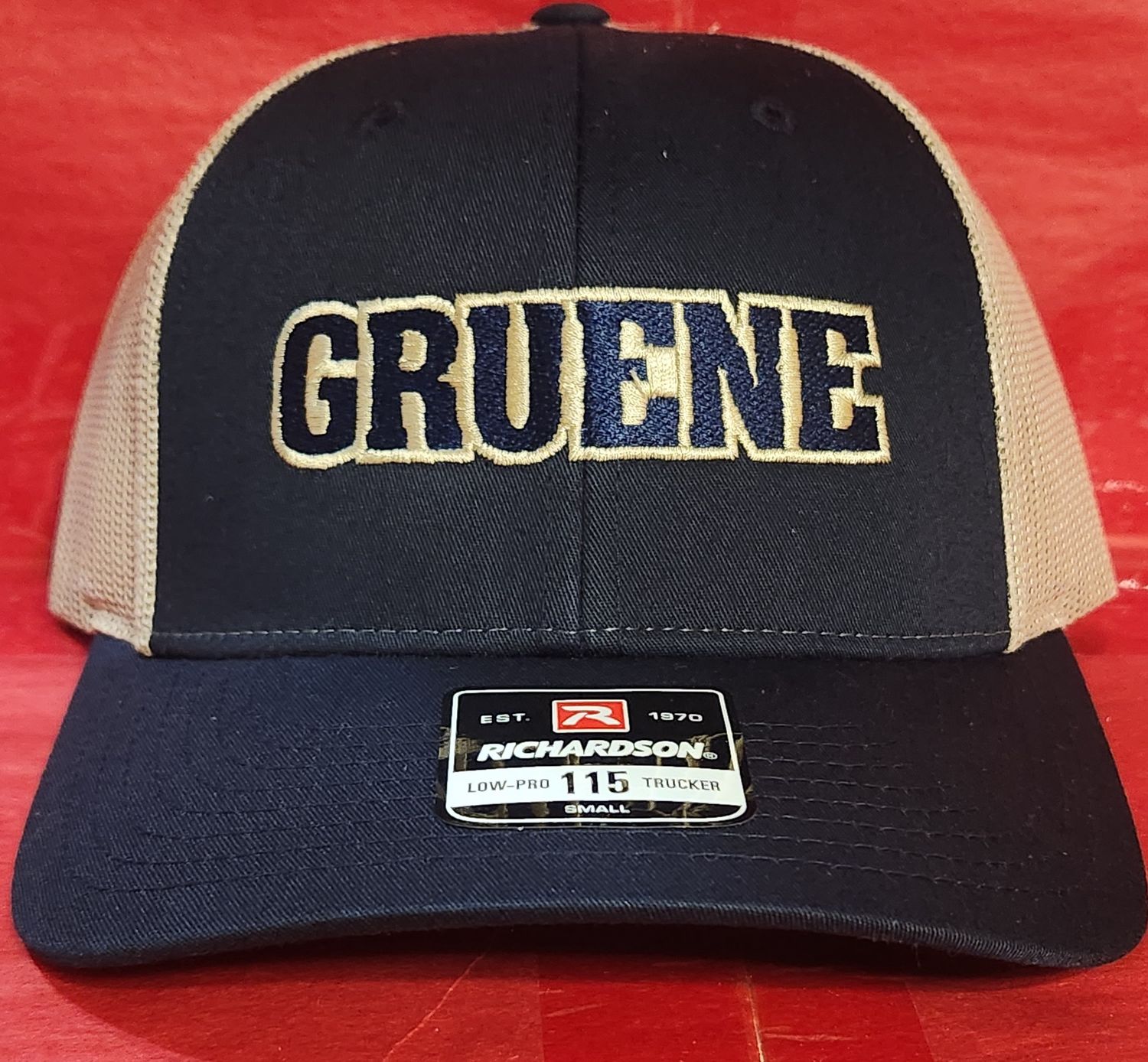 Gruene-Navy/ Dark Khaki Kids cap