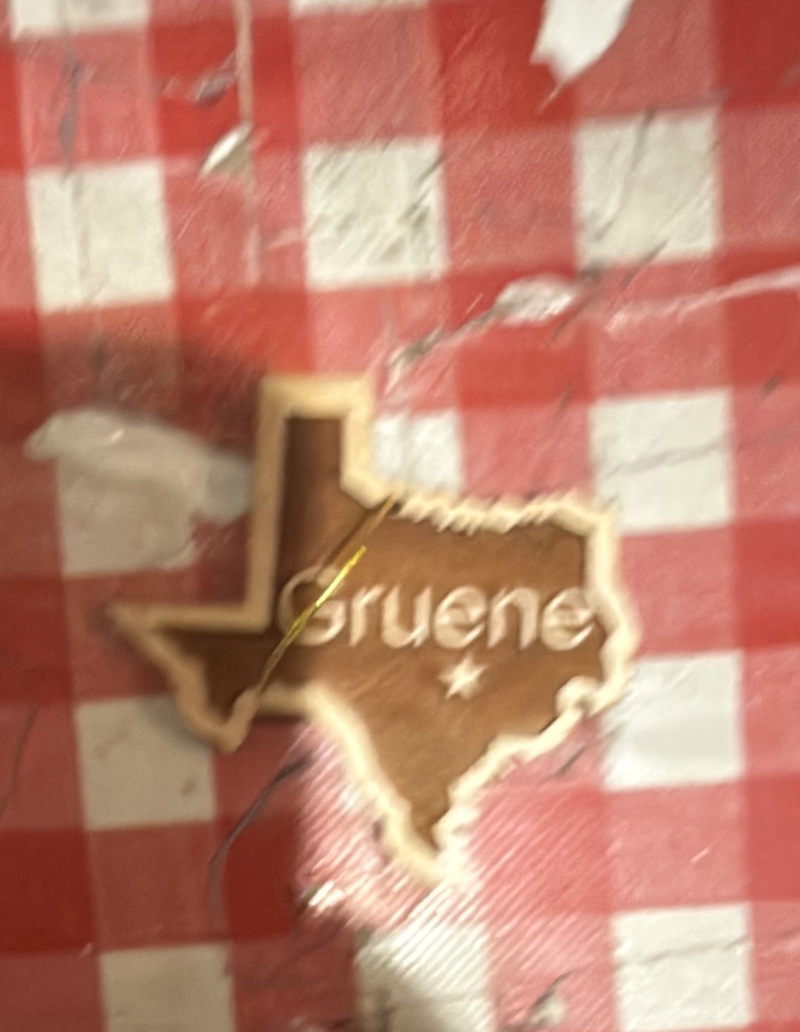 Texas shape - GRUENE Orn