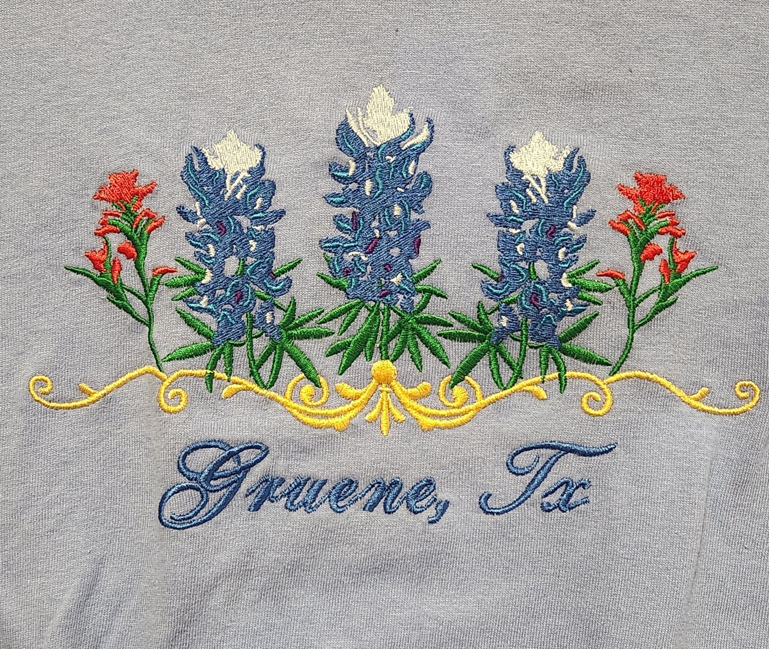 Gruene TX Ladies Bluebonnet - MED
