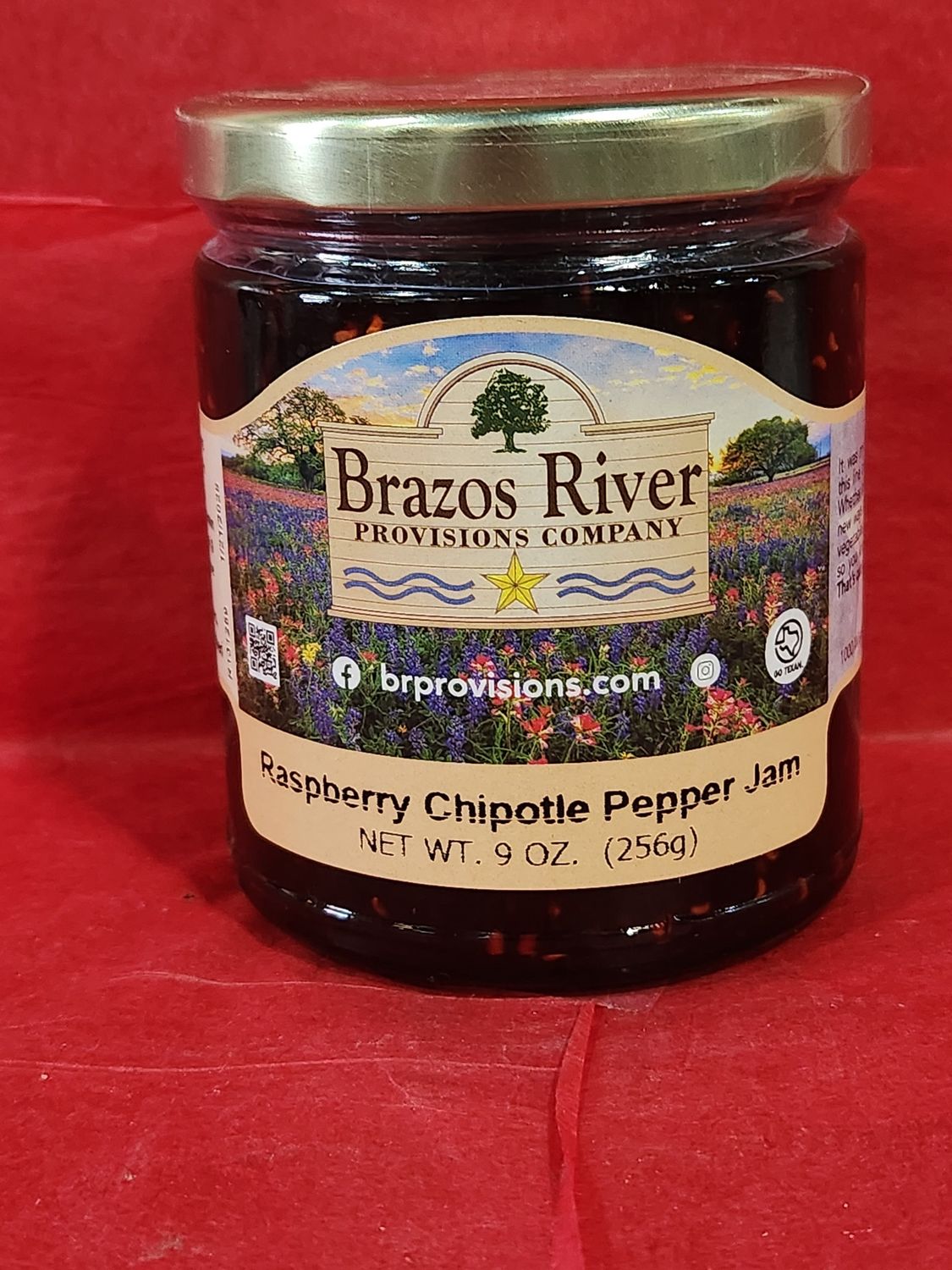 Brazos Raspberry Chipotle Jam