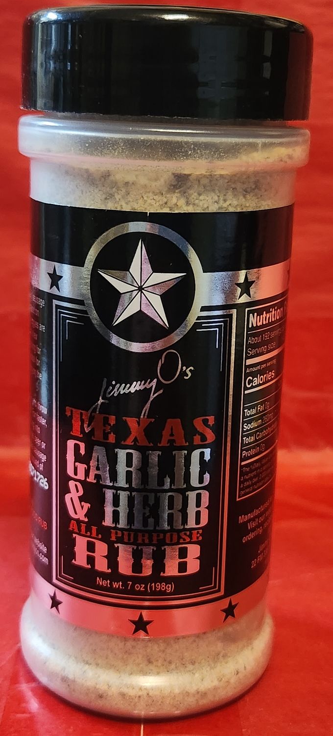 TX Garlic &amp; Herb Rub