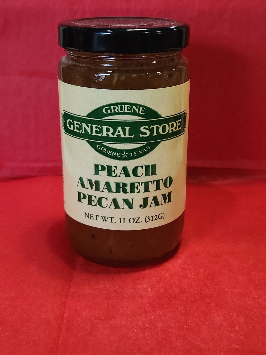 GGS Label - Peach Amaretto Pecan Jam