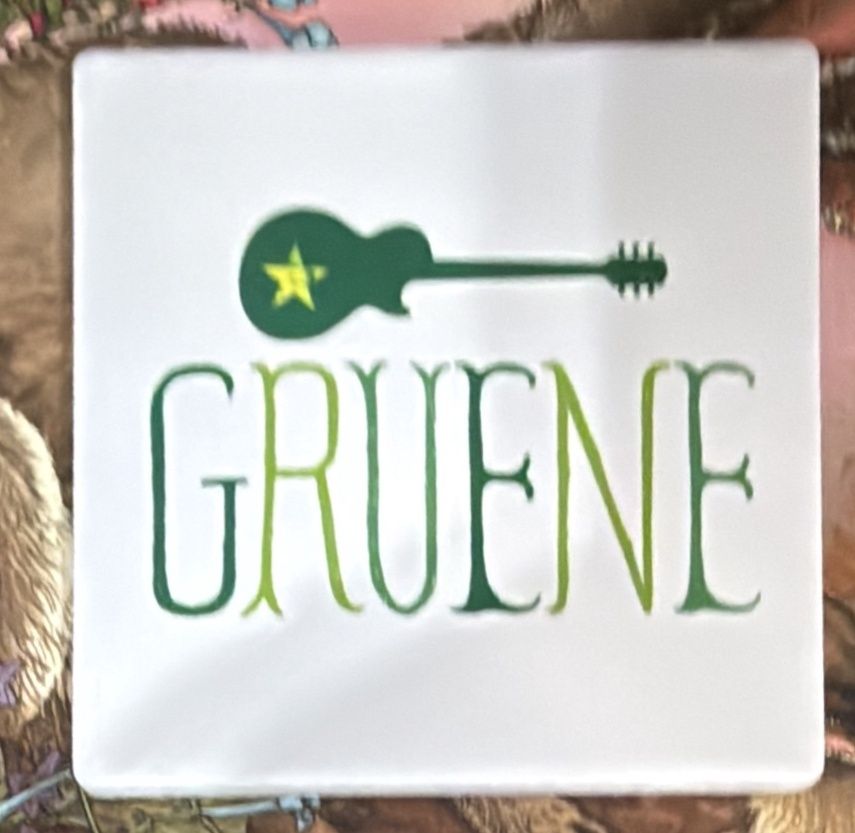 Coaster - Gruene w/guitar