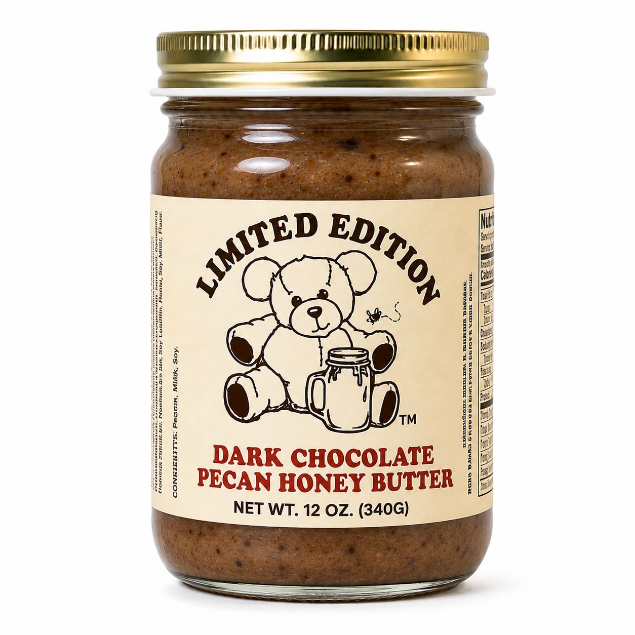 Dark Chocolate Pecan Honeybutter