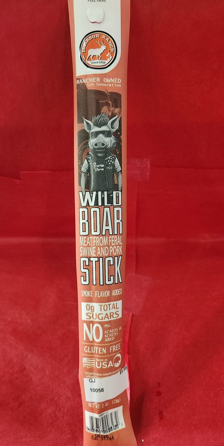 Wild Boar Snack Sticks