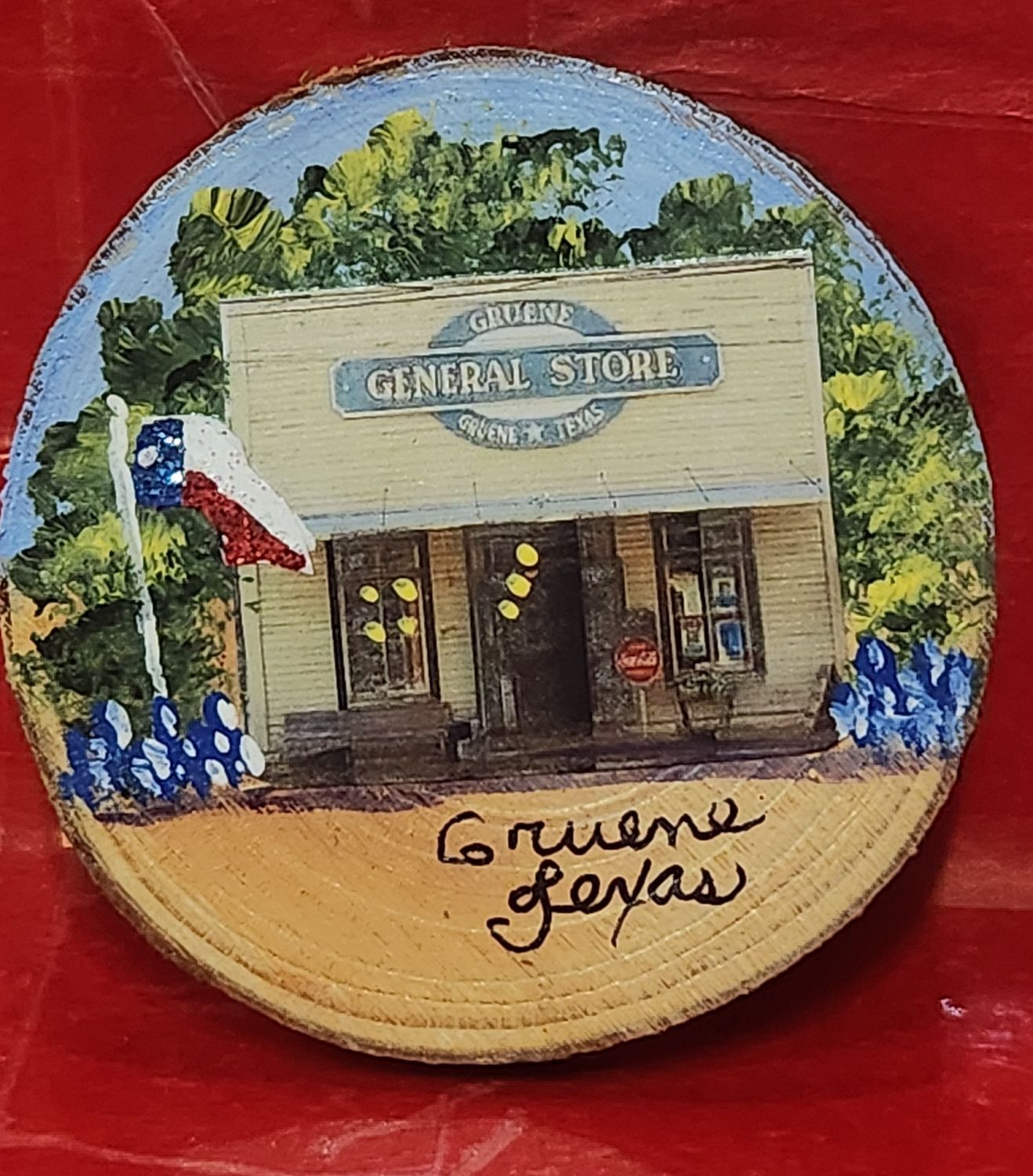 GGS painted wood mag