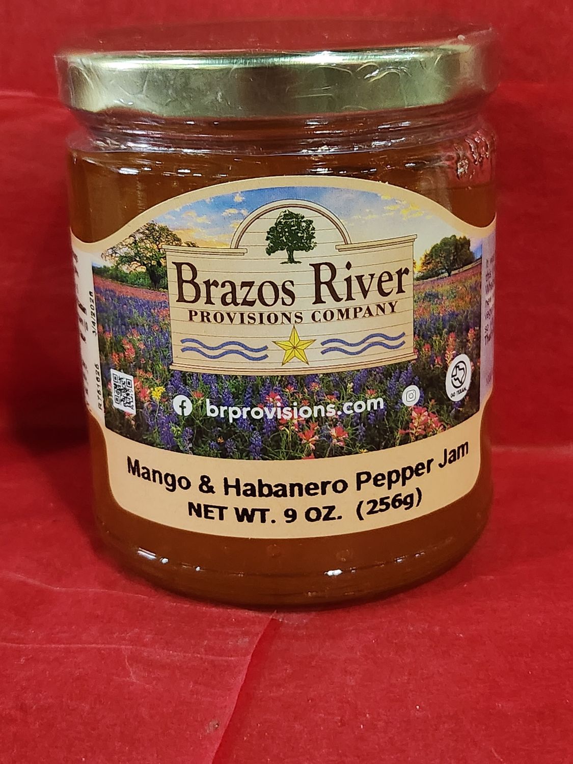 Brazos Mango Habanero Jam