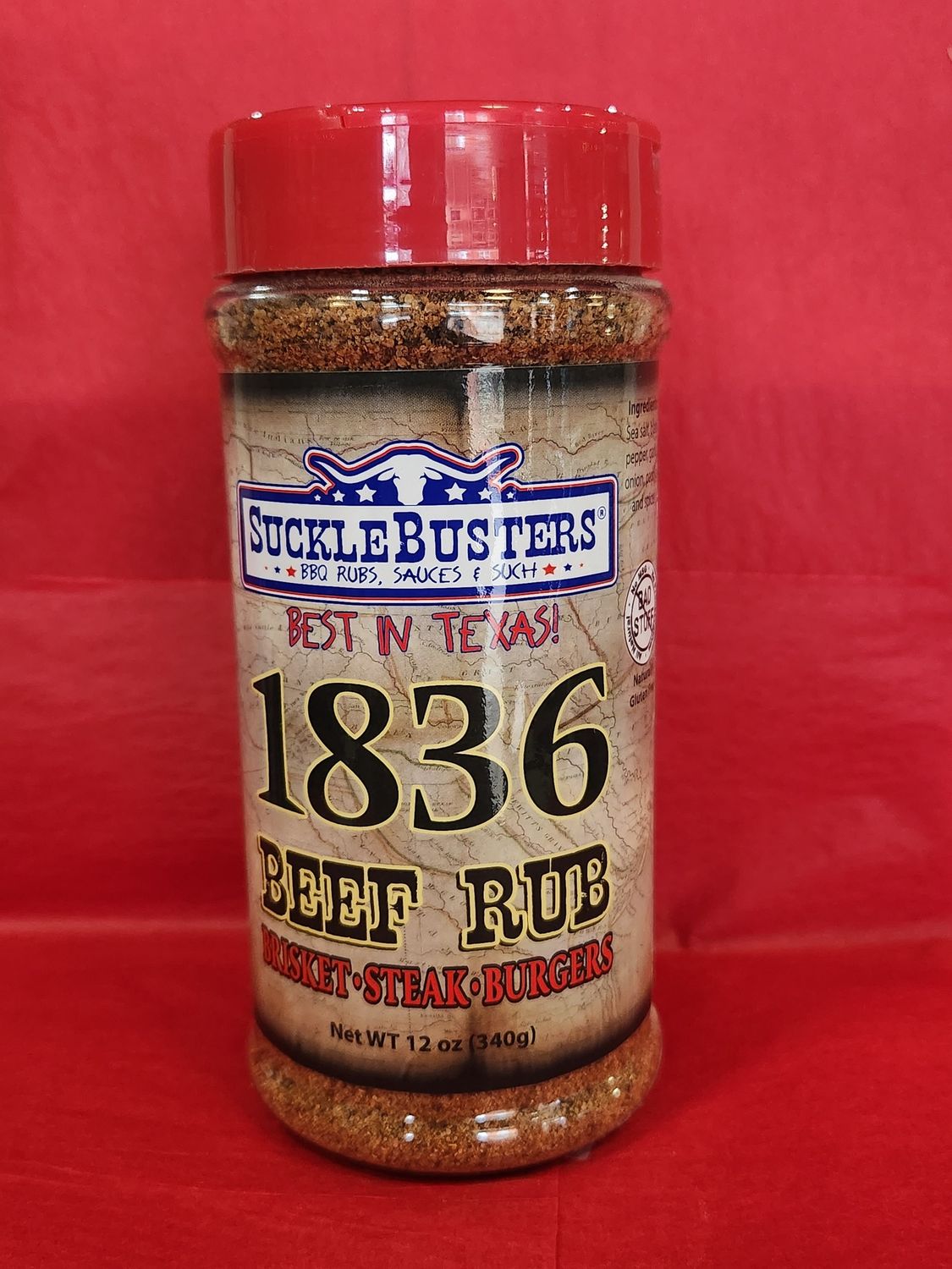 1836 Beef Rub - 12oz