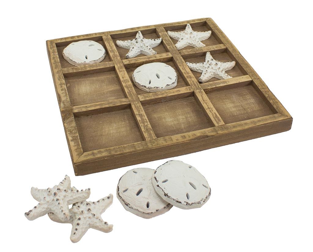 SEA SHELL TIC TAC TOE/MW-594/4