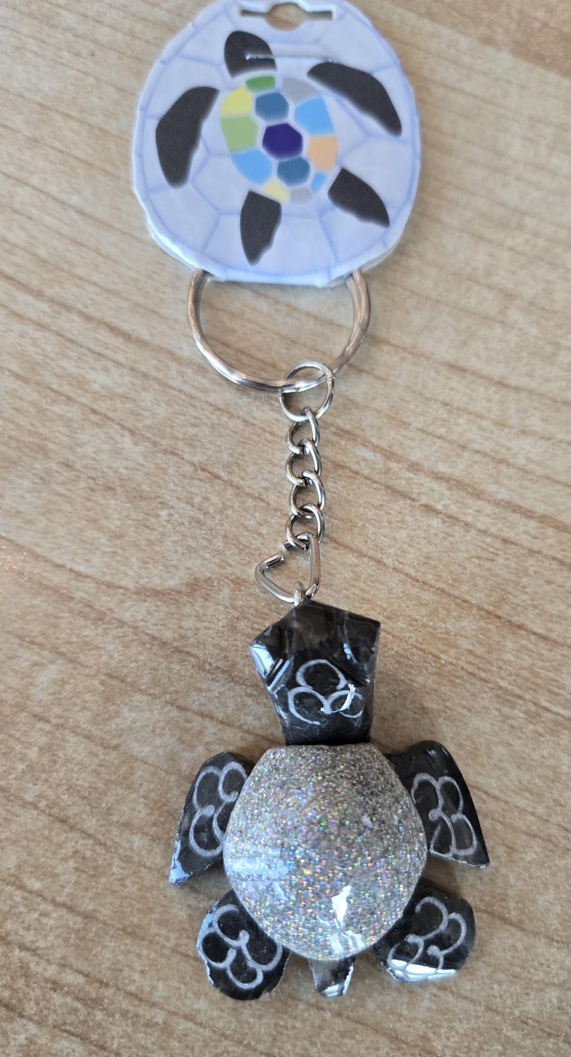 TURTLE SPARKLING KEYCHAIN/MTK-2SP/12