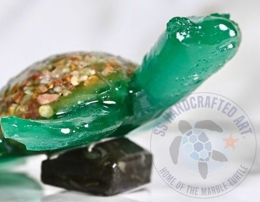 GREEN TURTLE GLASS 3"/RT-1/12