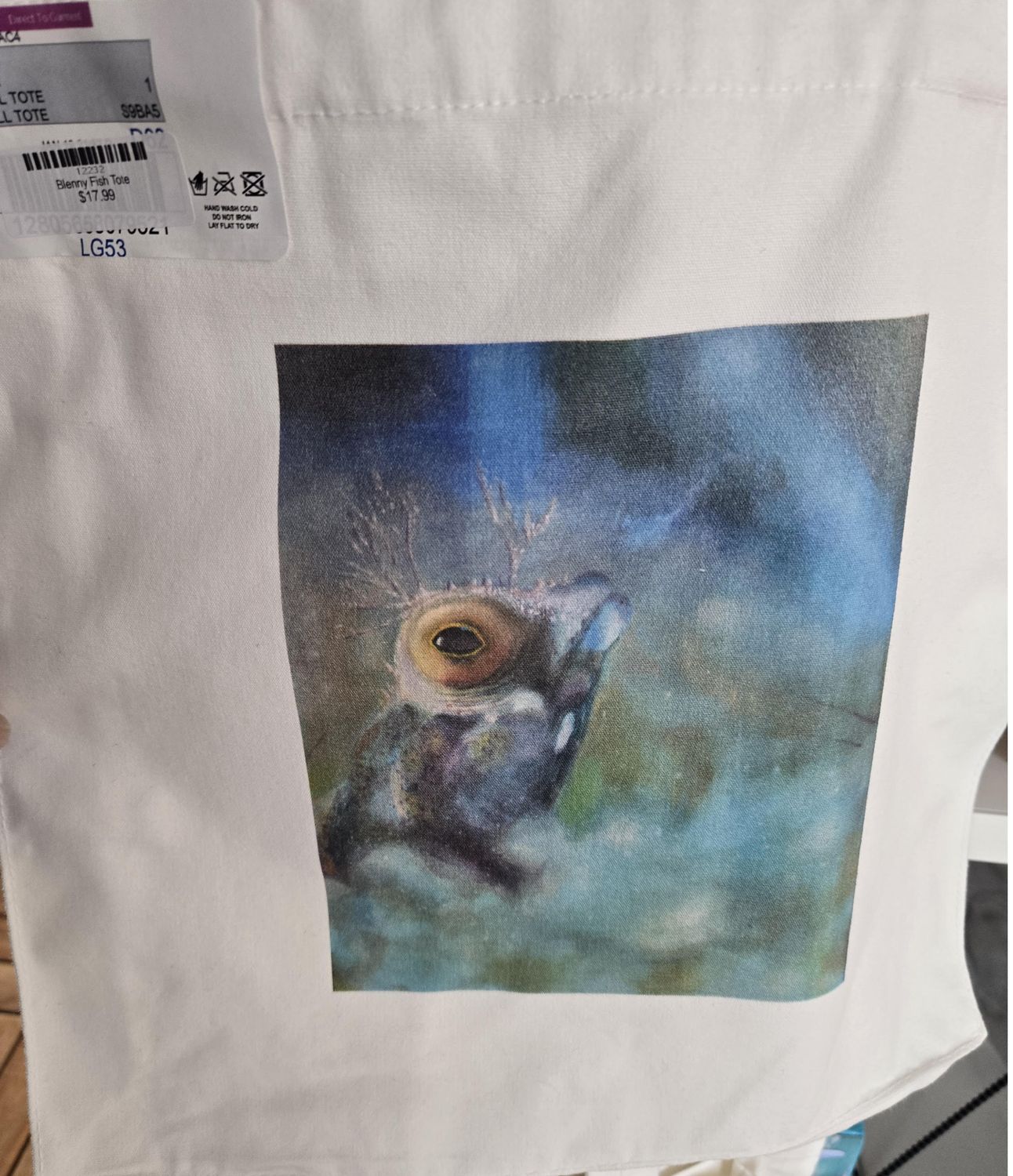 Blenny Fish Tote