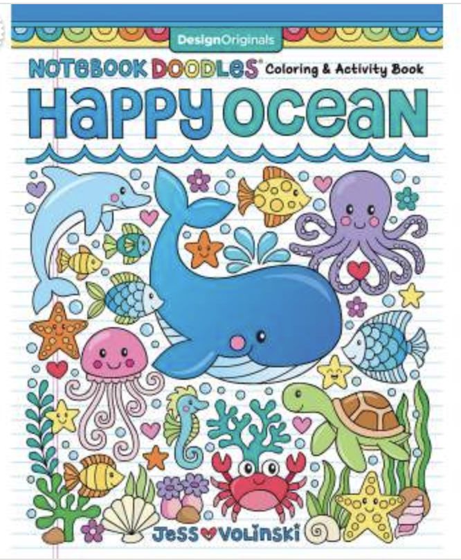 Happy Ocean Color Book/FCP080