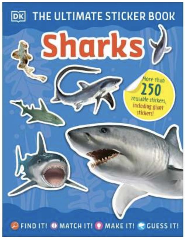 Shark Sticker Book/DKP129