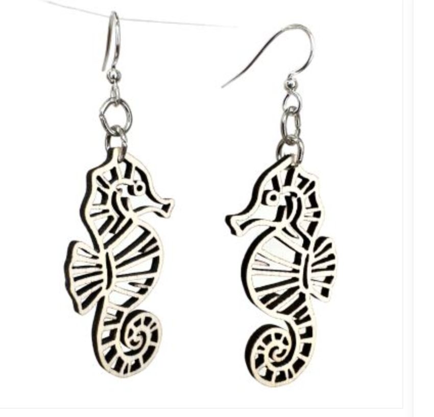 Seahorse Cut Out Dangle/1817