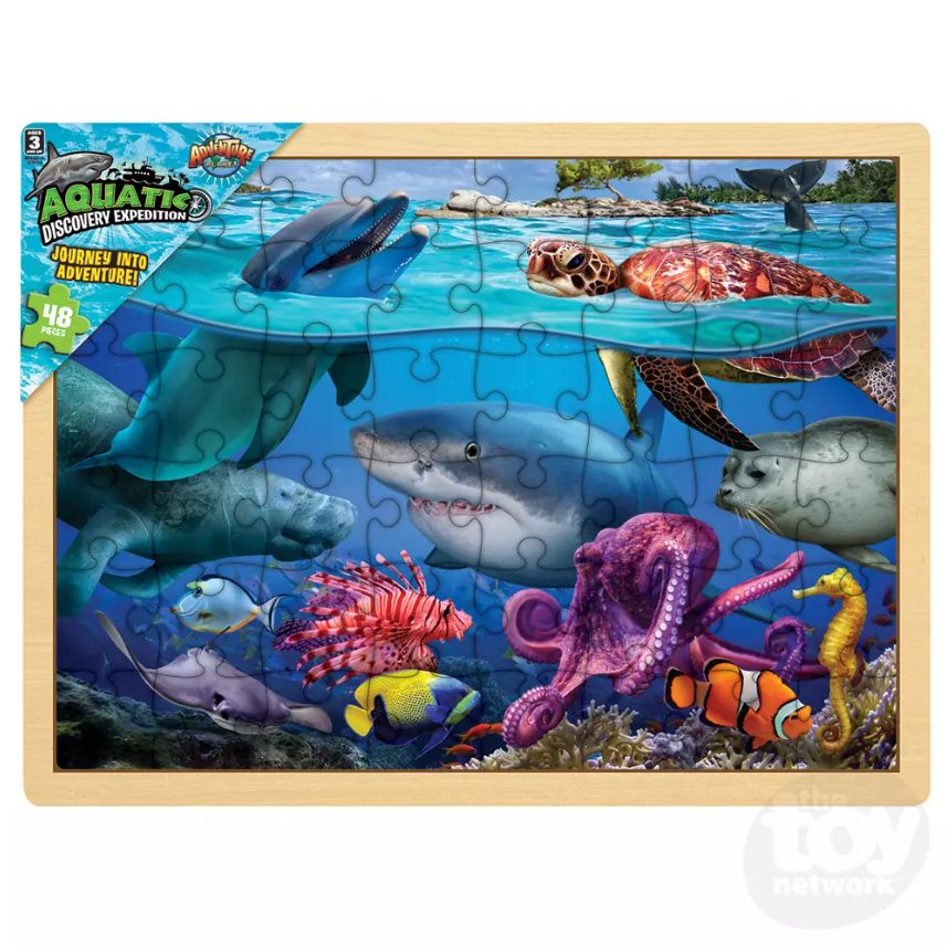AQUATIC PUZZLE 48 PC / TAG-48AQU/6