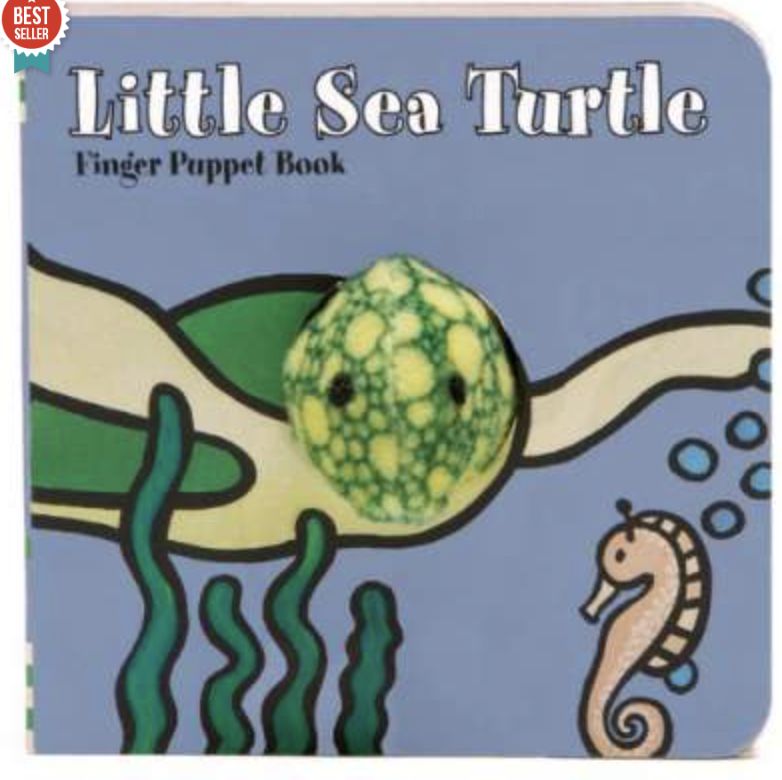 Little Sea Turtle Finger Puppet Book/HCB004