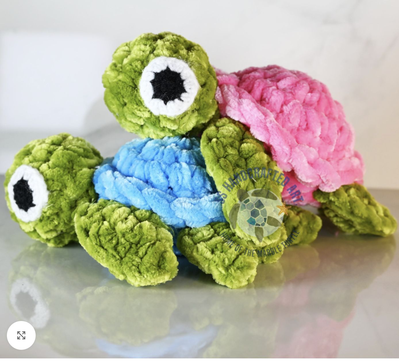 Knit SEA TURTLE 9" /ST-9N/6