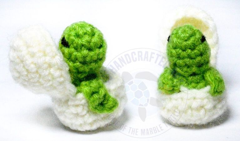 Knit Turtle Egg 2" /TE-2/12
