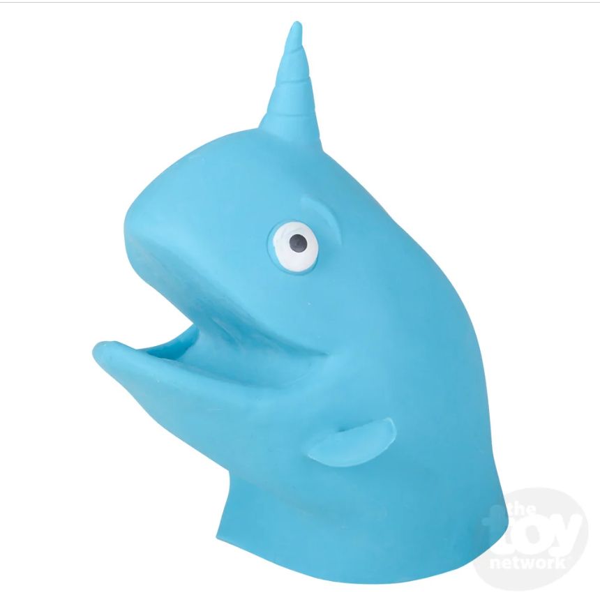 NARWHAL HAND PUPPET/ TPA-NARPU/24