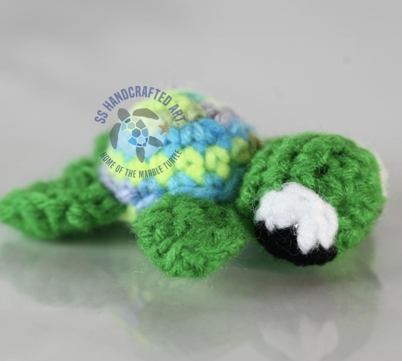 Knit Sea Turtle Big Eye 3" /ST-3/12