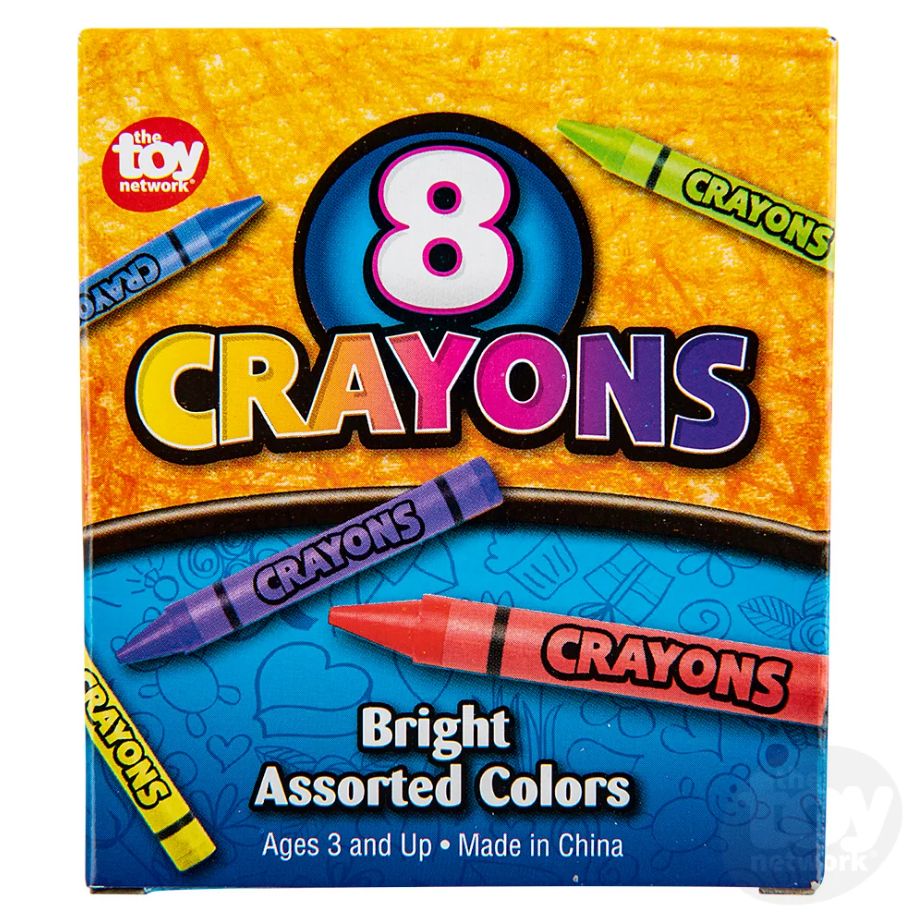 Crayons 8pk/TST-CRAY8/12