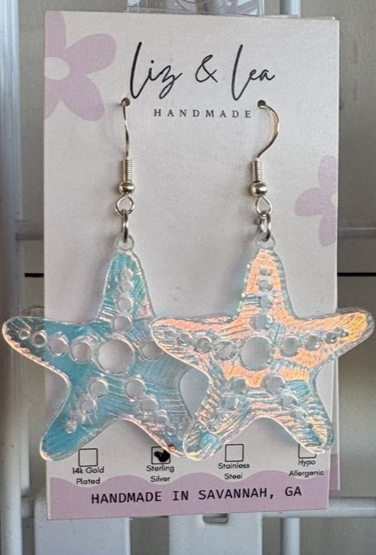 Stunning Starfish Earrings