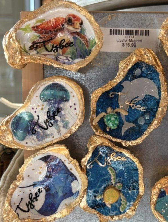 Ass't Oyster Magnet