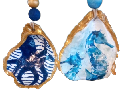 Ass't OYSTER ORNAMENT