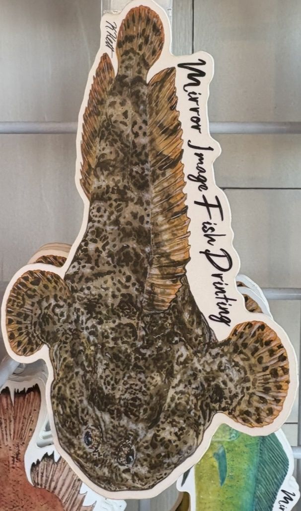 Toad Fish Sticker/10