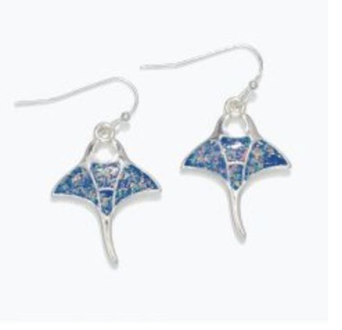 Earrings Ray silver/blue /8120818/2