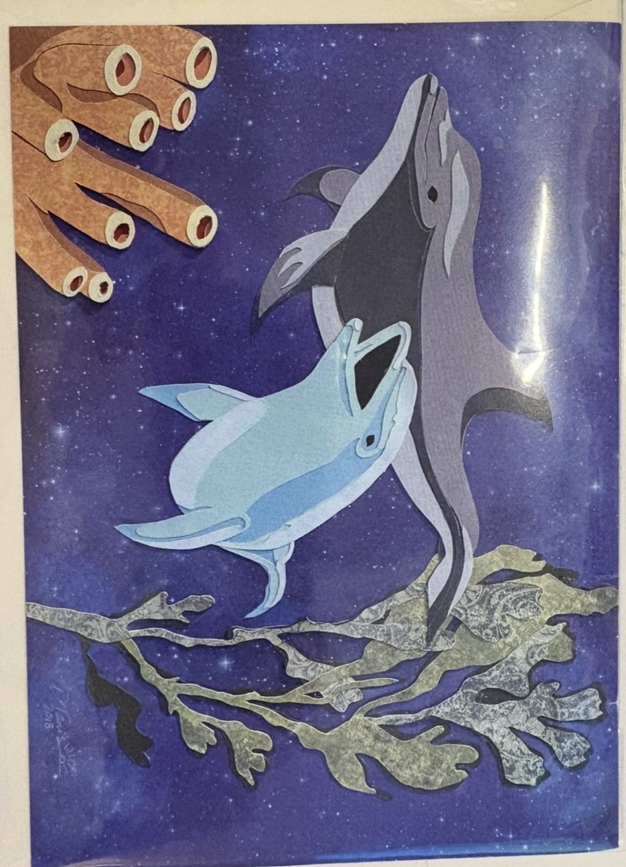 Dolphin Note Card