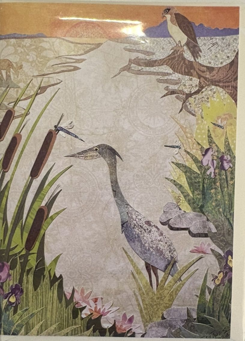Marsh Bird Note Card
