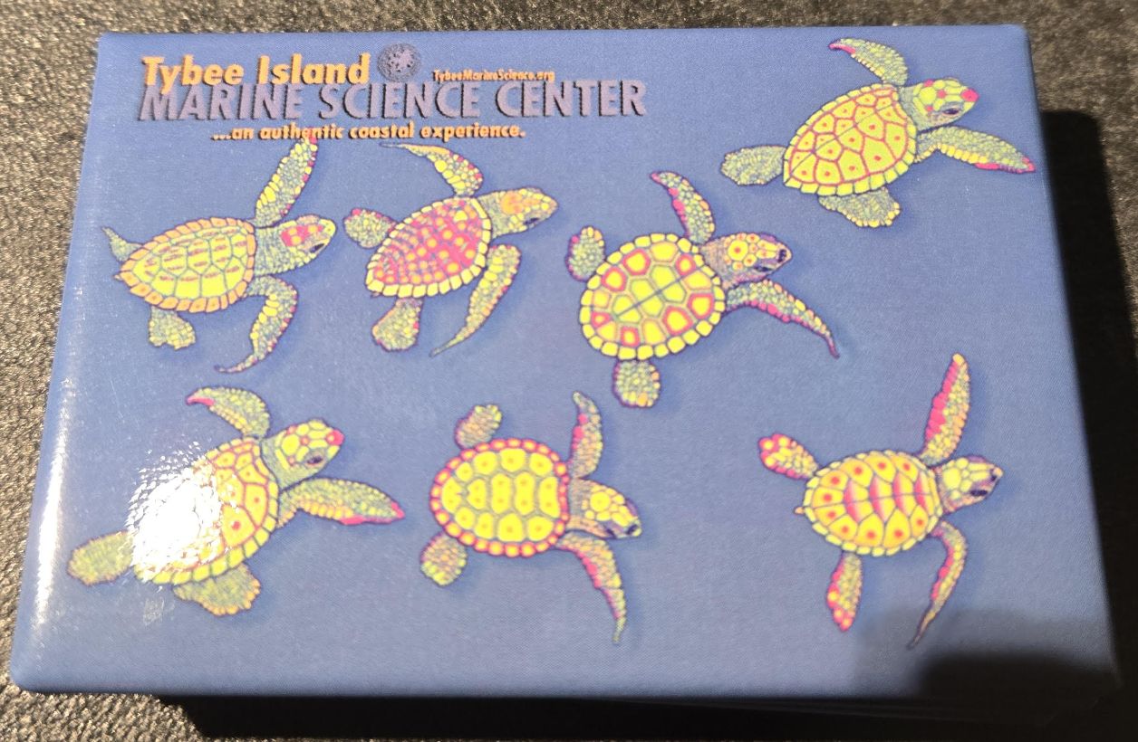 Sea Turtle Glow Magnet/WC485G/12