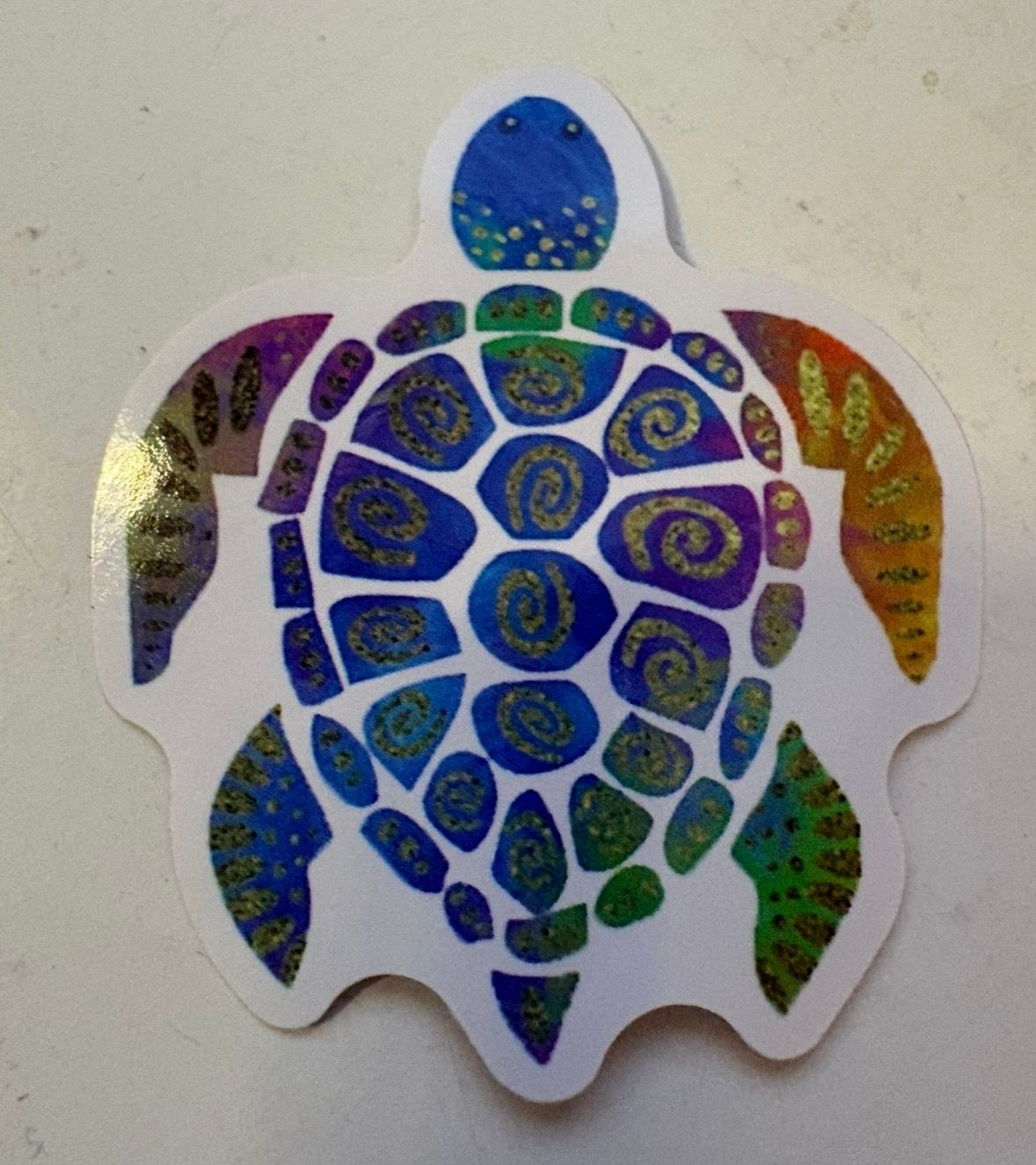 Small Watercolor Turtle Stickers