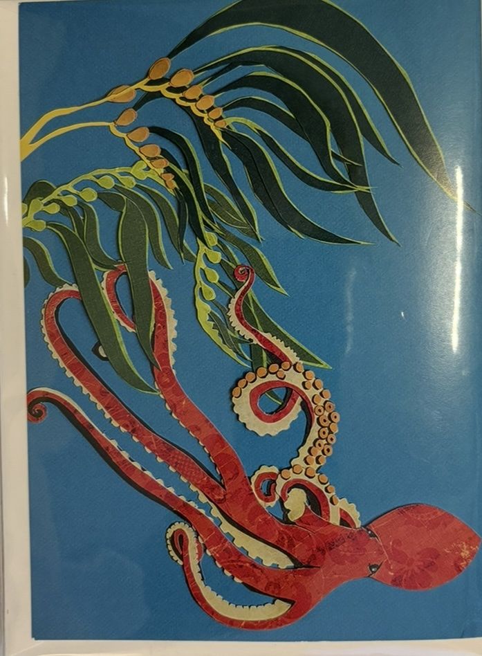 Octopus Note Card