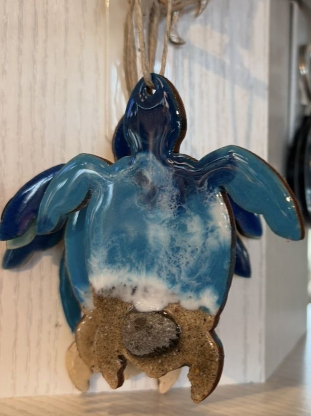 Resin Turtle Ornament