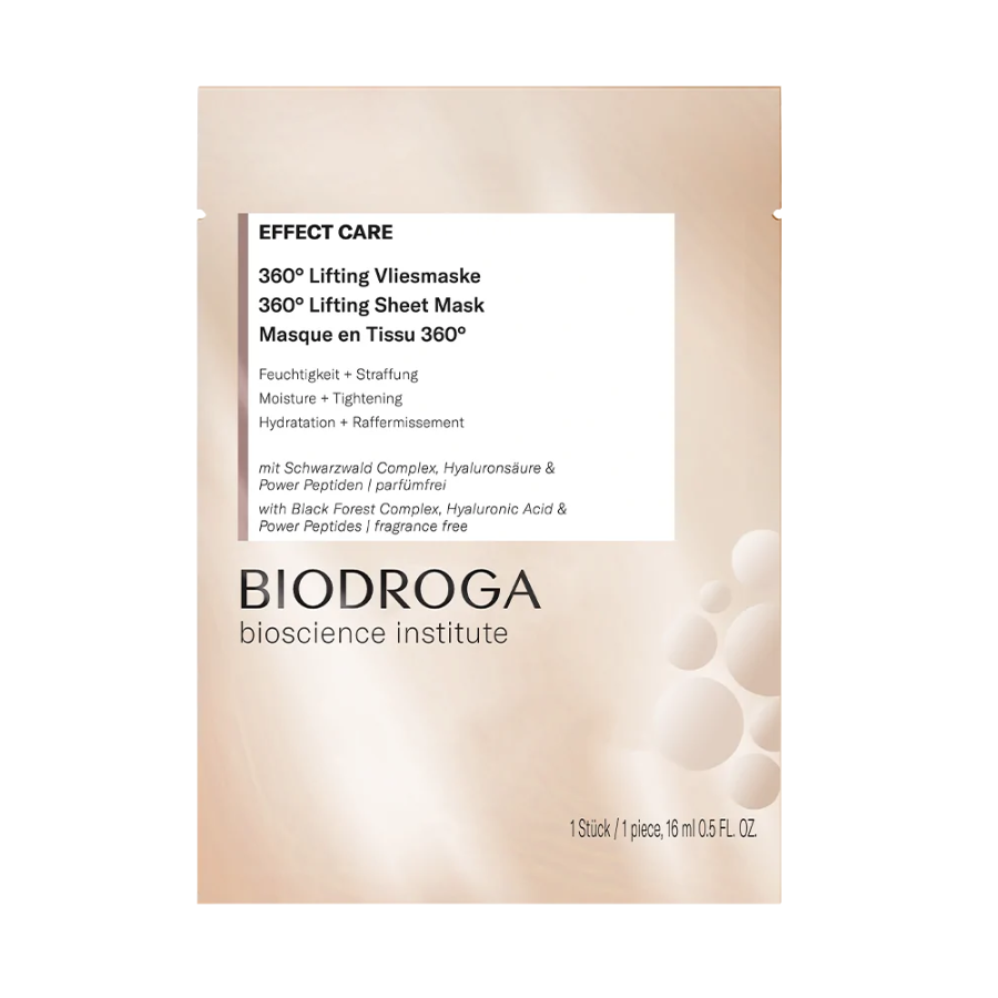 Biodroga Bioscience 360 Degree Lifting Sheet Mask from the Black Forest