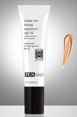 PCA Skin Sheer Tint Broad Spectrum SPF 45