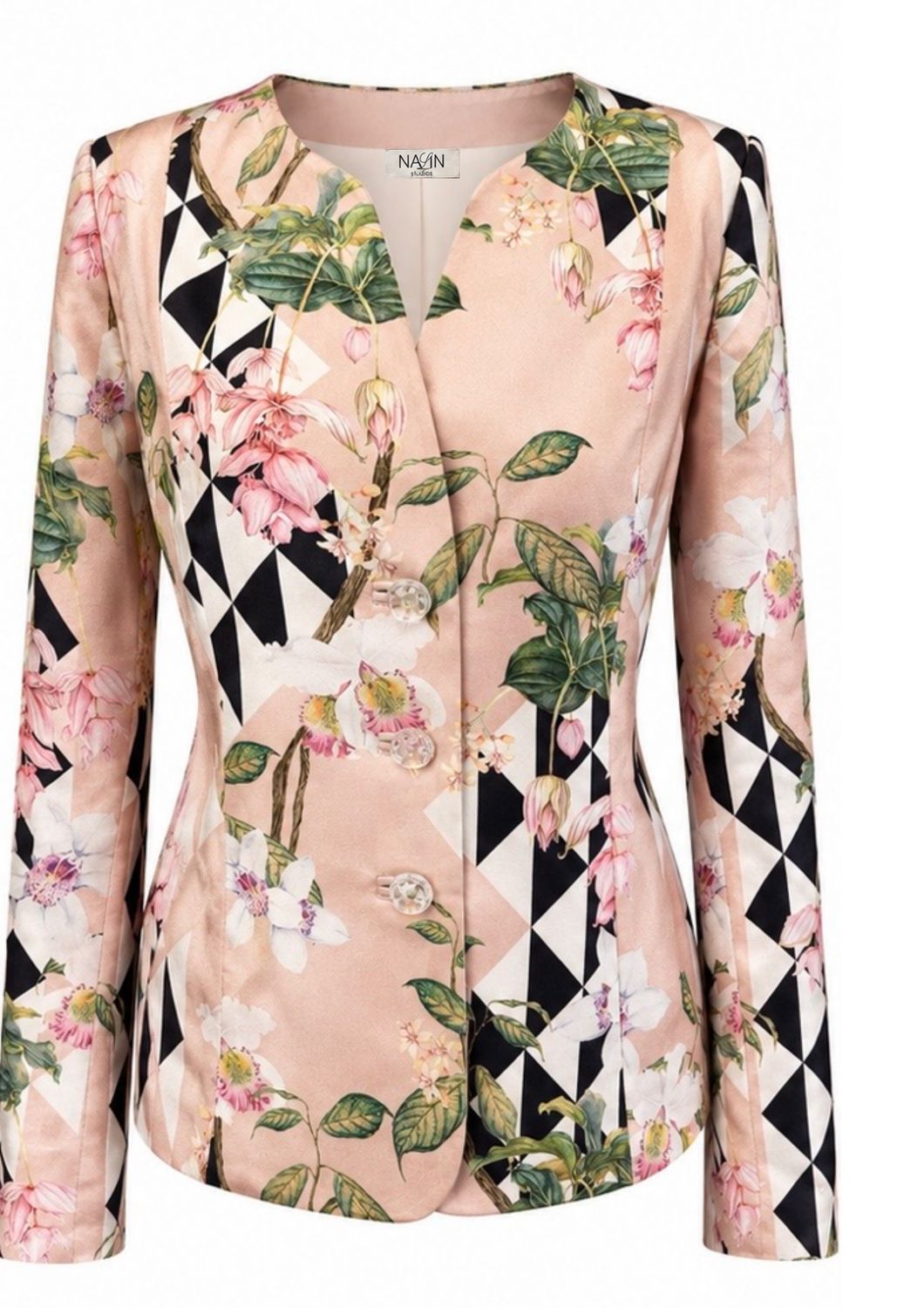 Seidenblazer „ZOJA ORHID“