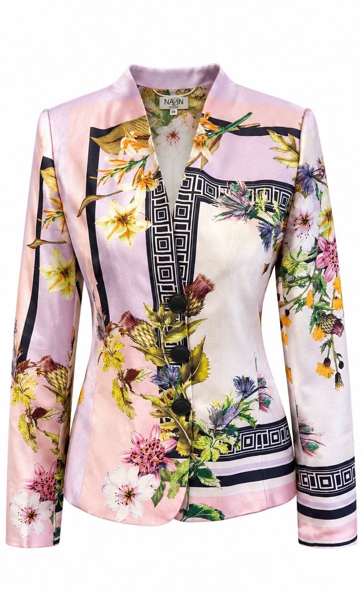 Seidenblazer „SOPHIE POUDER“