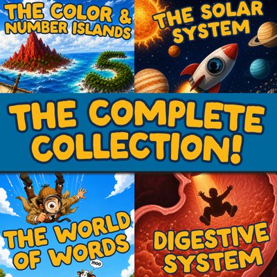 Captain Curious Digital Collection (Albums #01-04)