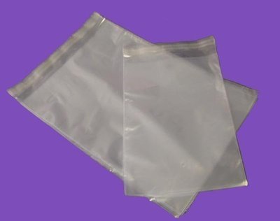 Clear Polythene Bags - C4 Size 229 x 305mm - boxed in 2,000's