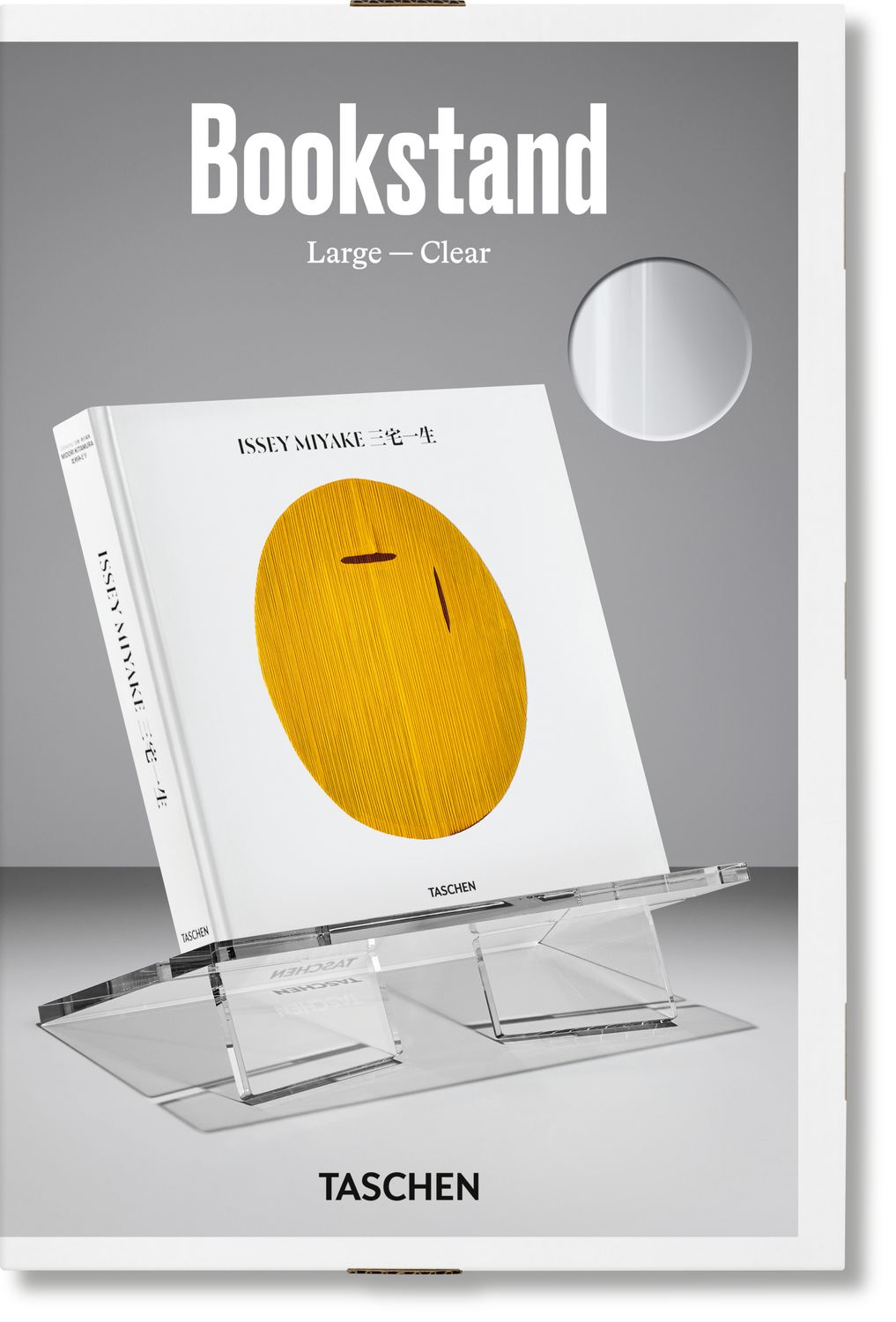 Boekenstandaard Taschen Large - Transparant