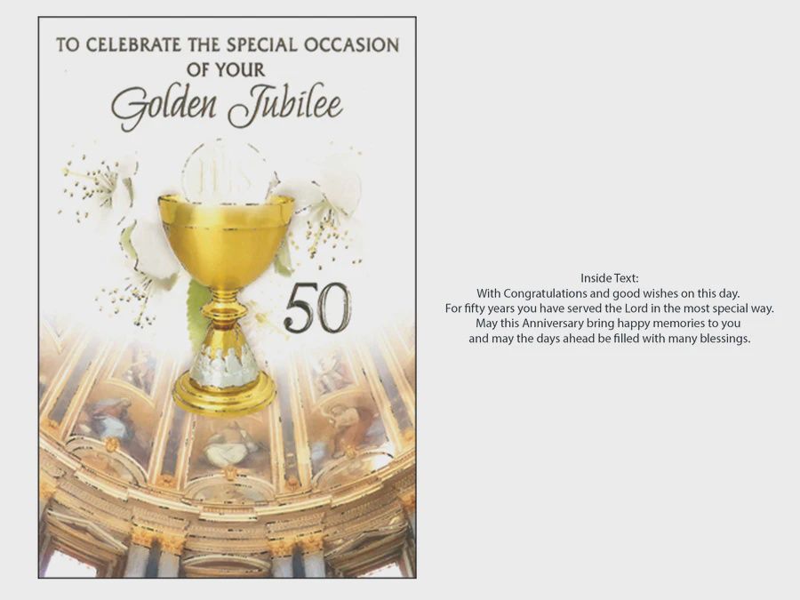 CD - TO CELEBRATE THE SPECIAL OCCASION OF YOUR GOLDEN JUBILEE