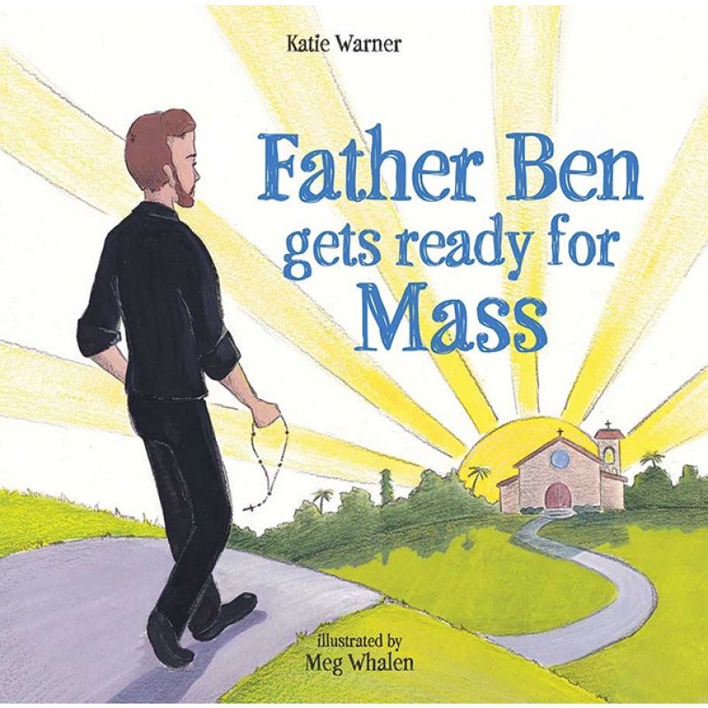 FATHER BEN GETS READY FOR MASS
