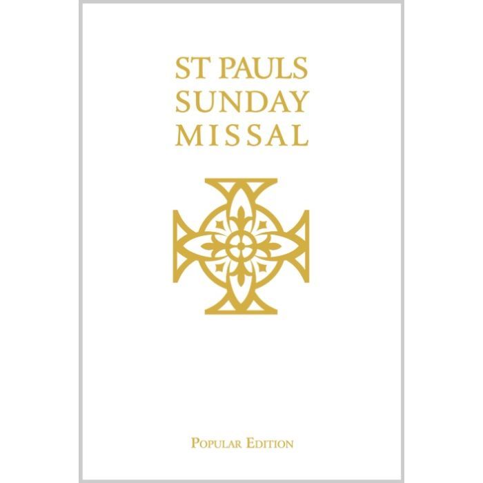 ST PAULS SUNDAY MISSAL WHITE HARDCOVER